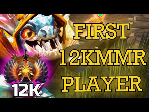 FIRST PLAYER TO REACH 12K MMR IN DOTA - SEA TOP 1 MMR 23SAVAGE