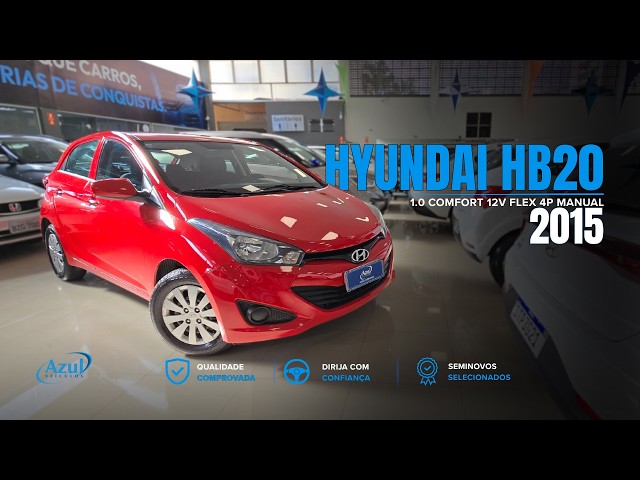 Vídeo HYUNDAI HB20 1.0 COMFORT 12V FLEX 4P MANUAL