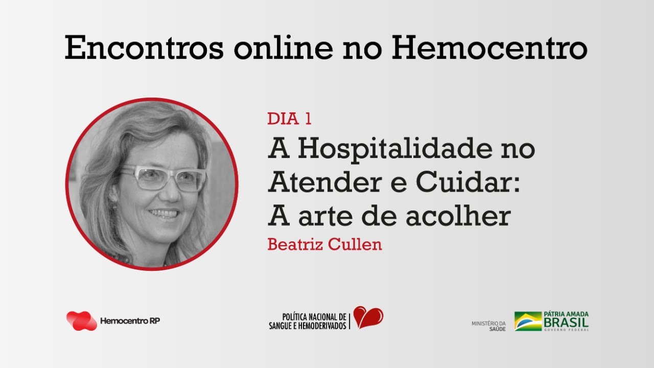 A Hospitalidade no Atender e Cuidar: a arte de acolher - Dia 1