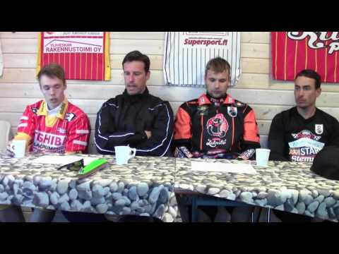 20.5.2016 Ylivieskan Kuula - Haminan Palloilijat, lehdistötilaisuus