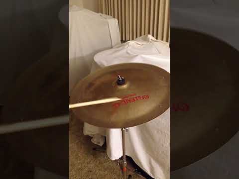 Zildjian Oriental Trash Crash 20" - with rivets - dated 2014 + VIDEO image 12
