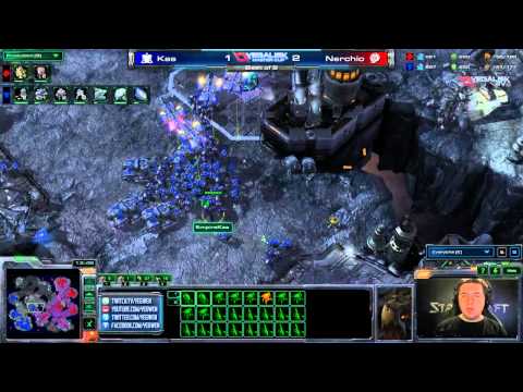 HotS Giveaway Week Showmatch - Kas [T] vs Nerchio [Z]