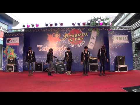 130706 Helious cover SHINee - LUCIFER @J-Trends in Town by MBK & Mainichi