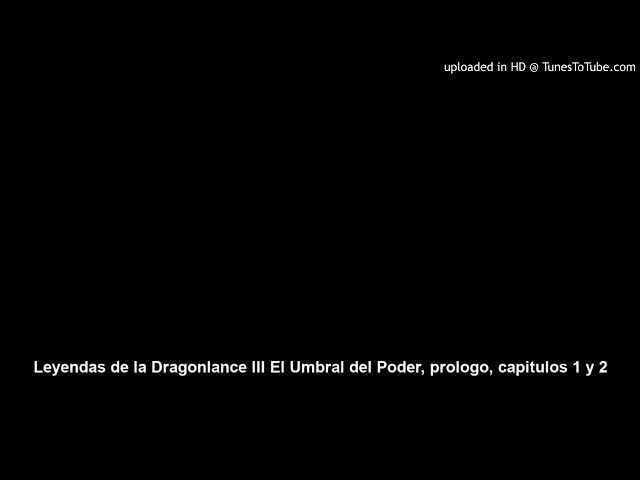 Vídeo relacionado con Leyendas de la Dragonlance nº 03/03 El umbral del poder (D&D Dragonlance)