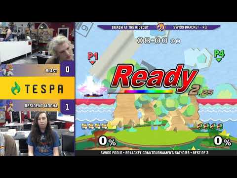 Smash at the Hideout 158 - Blast (Fox) vs President Mocha (Falco)