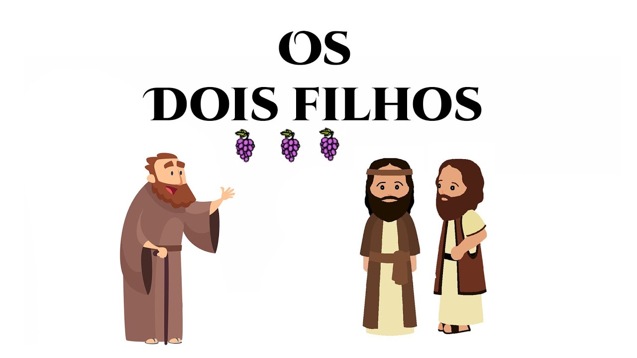 PARÁBOLA OS DOIS FILHOS  | DESENHOS BÍBLICOS | CATEQUESE