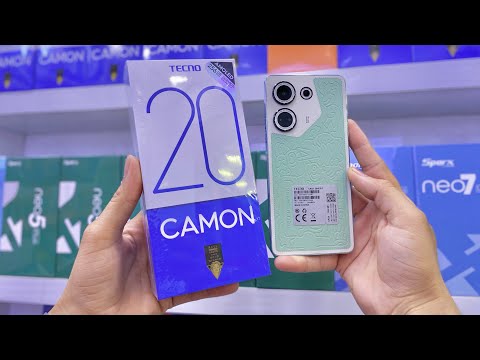 Tecno Camon 20 Art Edition Unboxing 16gb 256gb MediaTek Helio G85 64Mp Night Portrait 32Mp Selfie