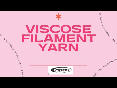 Detailed Project Report on Viscose Filament Yarn Spinning by Spool Process