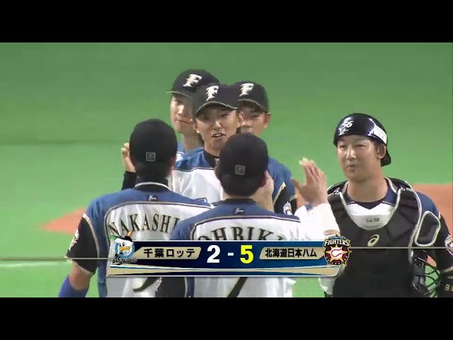 【9回表】ファイターズ 連敗ストップ!! 増井も6月14日以来のセーブをあげる!!  2014/8/12 F-M