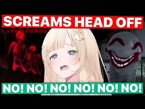 Iroha Screams Non Stop When Playing This Horror Game (Kazama Iroha / Hololive) [Eng Subs]