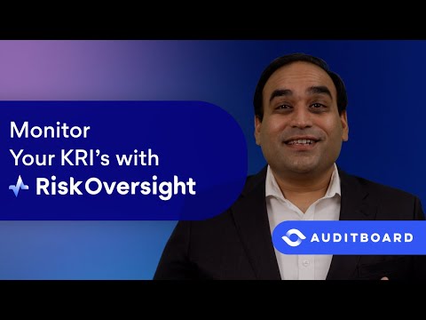 Monitor your Key Risk Indicators with RiskOversight