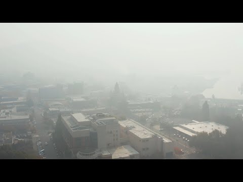 Smoky Skies in Bellingham, WA: October 19th, 2022