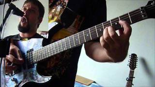 Nazareth - Jet Lag (guitar solo w/tab)