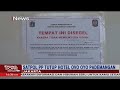 Tak Memiliki Izin Petugas Tutup Hotel Di Pademangan INews Sore 25 01