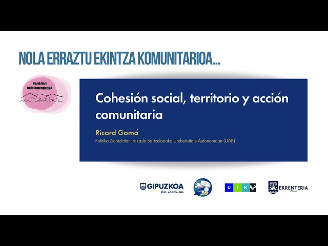 Vídeo relacionado con Govern i polítiques pòbliques a Catalunya (1980-2000): Coneixement, sostenibilitat i territori. Vol 2: 27 (Manuals de la UAB)
