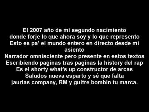 Neutro - Desde un bloque LETRA ORIGINAL - CANCIÓN VELOZ.