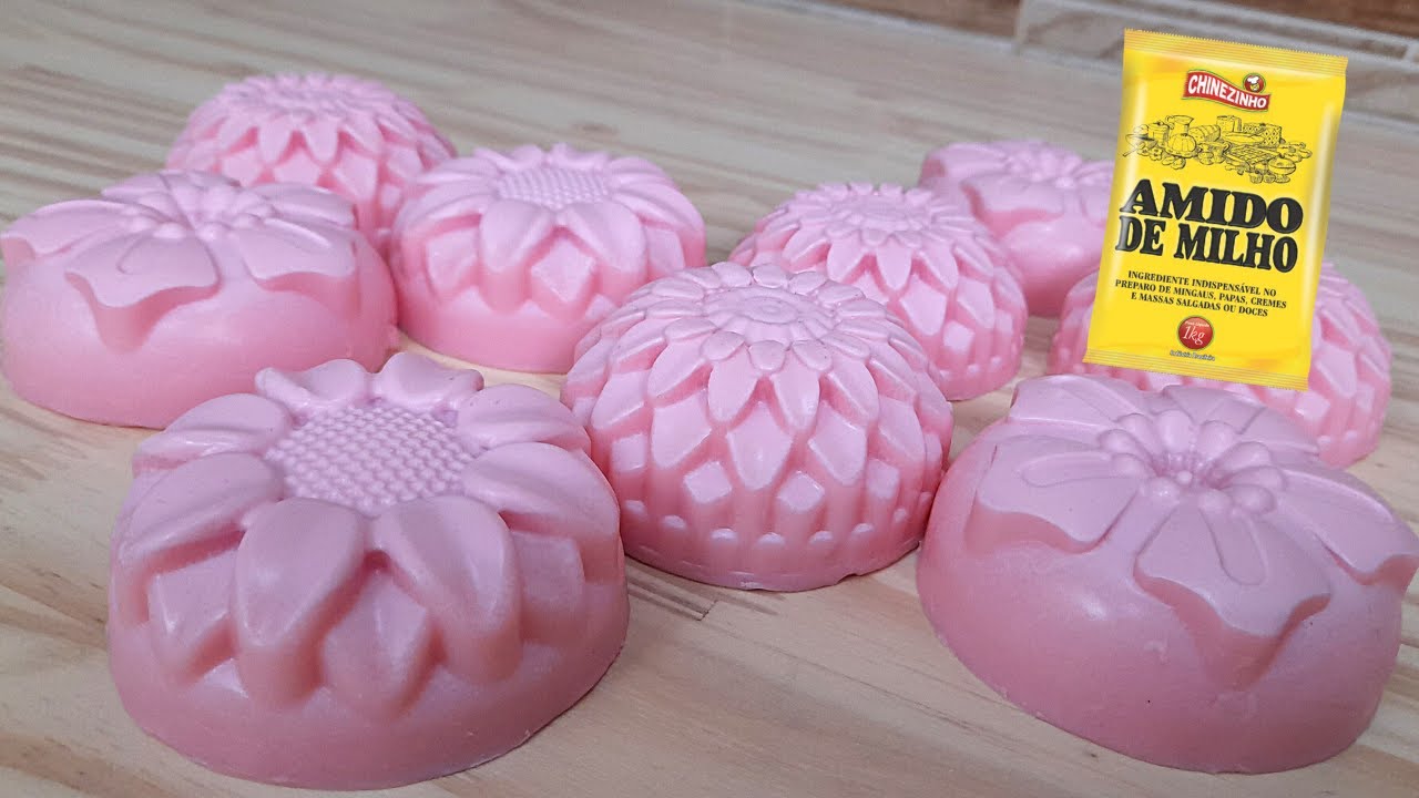 AGORA SÓ FAÇO ASSIM AMIDO DE MILHO NO SABONETE E TÔ ECONOMIZANDO MUITO