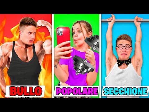 3 TYPES OF GYM FRIENDS! *BULLY vs. POPULAR vs. NERD*