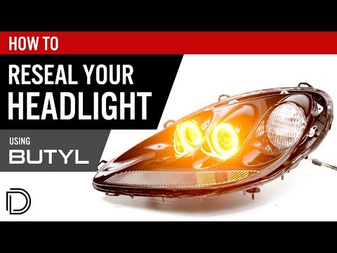 How to Reseal Your Headlight Using Butyl Headlamp Sealant | Diode Dynamics