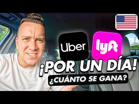¿CUÁNTO SE GANA EN UBER Y LYFT en Estados Unidos?