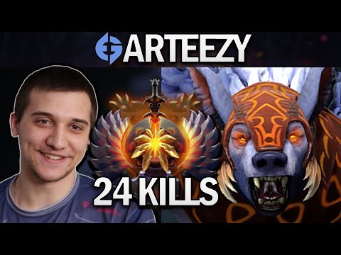EG.ARTEEZY URSA WITH 24 KILLS - DOTA 2 7.28 GAMEPLAY