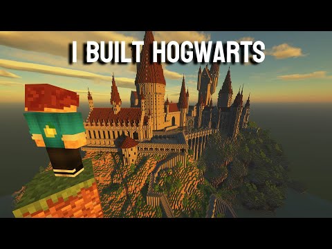 I Built Hogwarts in Survival Minecraft!