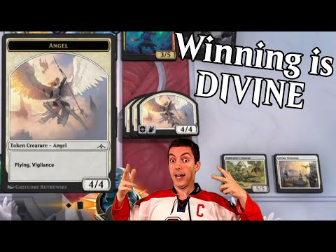 All The 4/4 Angels! 😇 - Divine Visitation In Tinkerer's Cube Draft - ⚪🟢 -(Cube)
