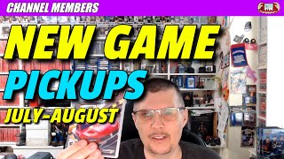 New Video Game Pickups - July and August 2024 - Switch, WiiU and PS3