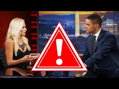 My Tomi Lahren vs. Trevor Noah On The Daily Show Video Got Blocked by Viacom (REACTION)