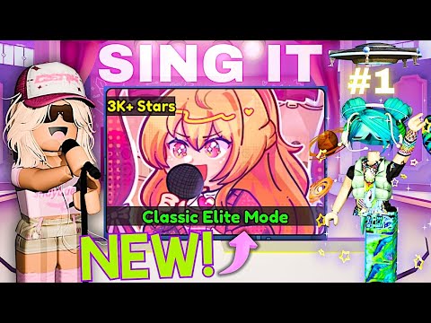 SING IT! with GOATs on the NEW ELITE mode (Roblox Karaoke)