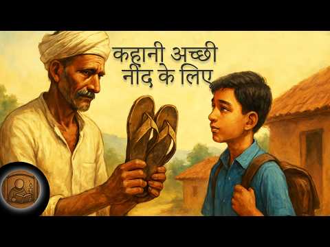 कहानी अच्छी नींद के लिए II "एक जोड़ी चप्पल" || "धान की ख़ुशबू" .....