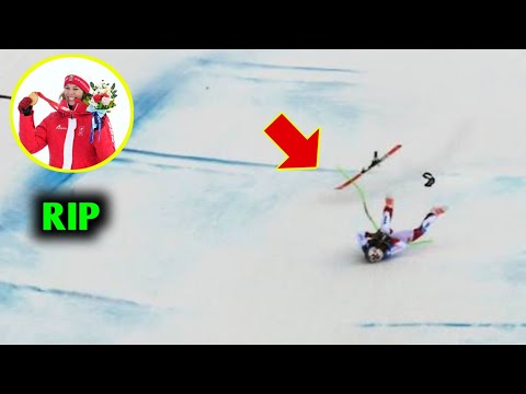 Swiss skier Michelle Gisin suffers a serious crash in St. Moritz - drama at the 2025 Ski World Cup