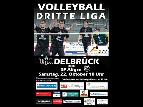 Volleyball 3. Liga West: DJK Delbrück - SF Aligse