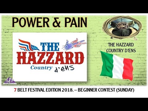 CONCURS BELT FESTIVAL 2018 - POWER & PAIN