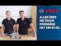 Bosch Professional Akku-Tauchsäge GKT 18V-52 GC Biturbo Solo