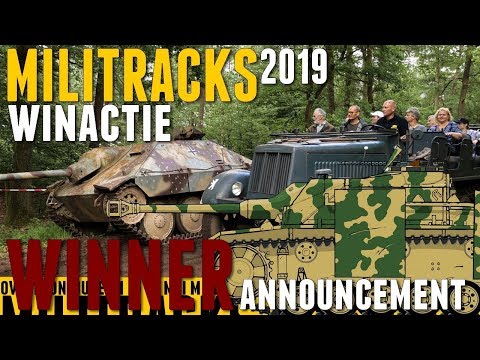 Militracks 2019 winactie winnaars!
