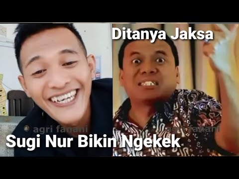 SUGI NUR DITANYA JAKSA "APA MAKSUDNYA DANCUK, MATAMU PICEK", JAWABANNYA MENCENGANGKAN
