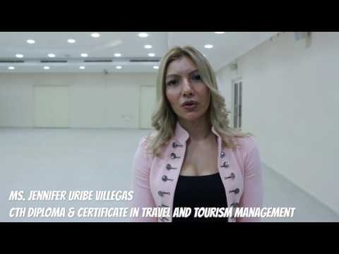 CTH Travel and Tourism Management graduates shared their experience in skyline