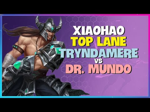 XiaoHao Rank 1 Tryndamere Chinese Challenger Top Lane Macro and Mechanics Engsub