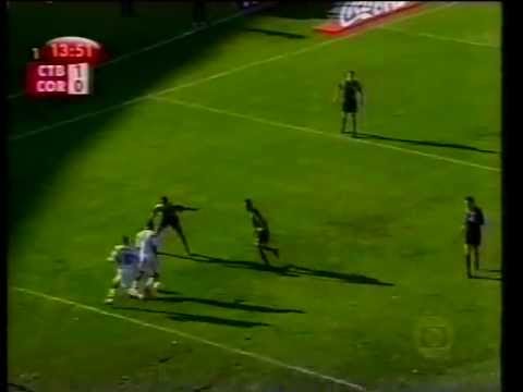 Coritiba 1 x 2 Corinthians (Gol do Coritiba) - Brasileiro 2002 - Rede Globo