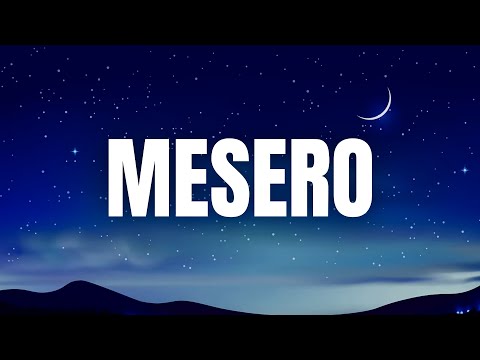 Chris Lebron - Mesero | Letra/Lyrics
