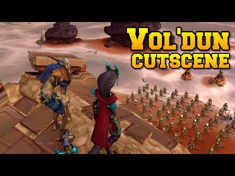 Vol'dun Zone Intro Cutscene | World of Warcraft Battle for Azeroth