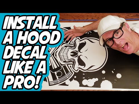 Install A Vinyl Hood Decal (Sticker) Like A Pro