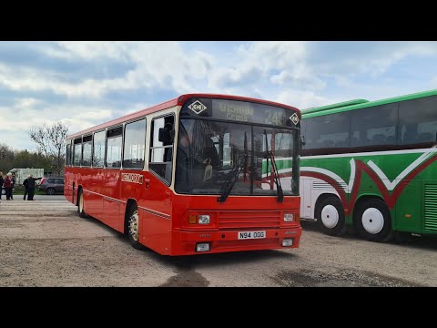 🚍*Kickdown Beast* Preserved N94 OGG Volvo B10M at Kirkby Stephen Rally