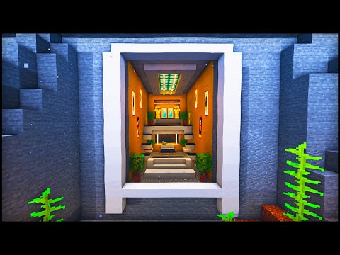 Random Steve Guy - Minecraft: Underwater Mountain House | How to build a Underwater Mountain House Tutorial