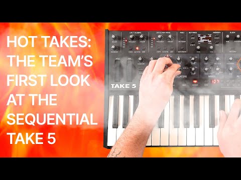 Hot Takes on Sequential's New Take 5 Polyphonic Analog Synthesizer