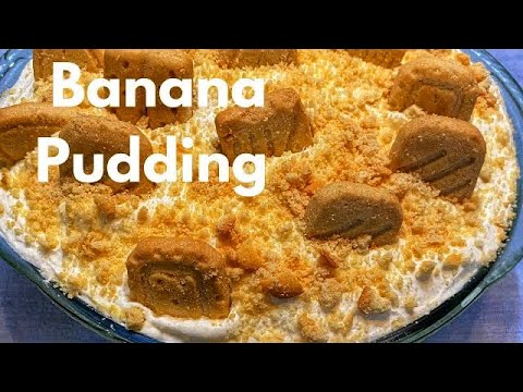 Easy BANANA PUDDING Recipe | Homemade BANANA PUDDING