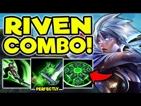 HOW TO USE RIVEN COMBO'S 100% PERFECTLY IN LANE (DO THIS) - Riven TOP Gameplay Guide Season 11
