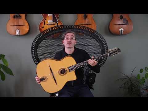 Eimers Oval hole - Gypsy Jazz/Django/Selmer/Maccaferri guitar 2019 image 11