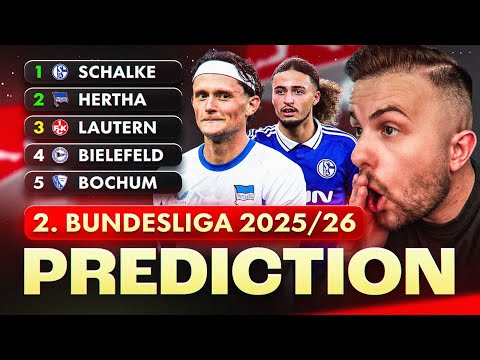 My 2. Bundesliga PREDICTION for the 2025/2026 season 🏆